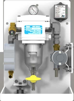 Key features of the FPS systems include: performance monitoring and alarm functions when filter elements require service, high pump vacuum or pressure