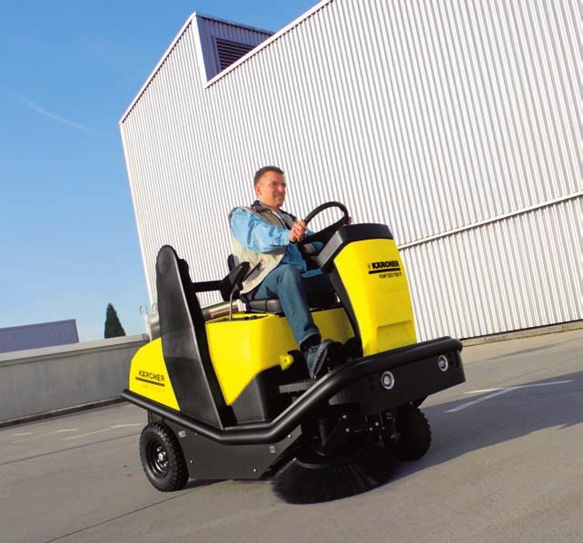 Facility maintenance for commerce & industry The use of walkbehind battery or gasolinepowered vacuum sweepers ensures convenient