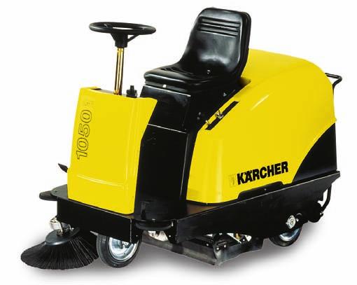 Rideon vacuum sweepers For use on large areas: Rideon sweepers For medium to largesized areas in commercial, industrial and logistics applications.