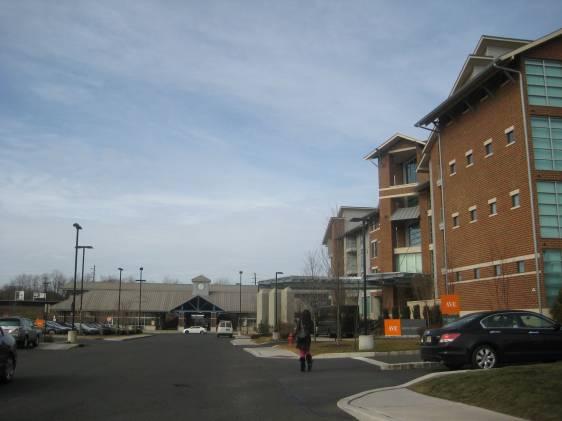 Recent development adjacent to station (hotel and graduate