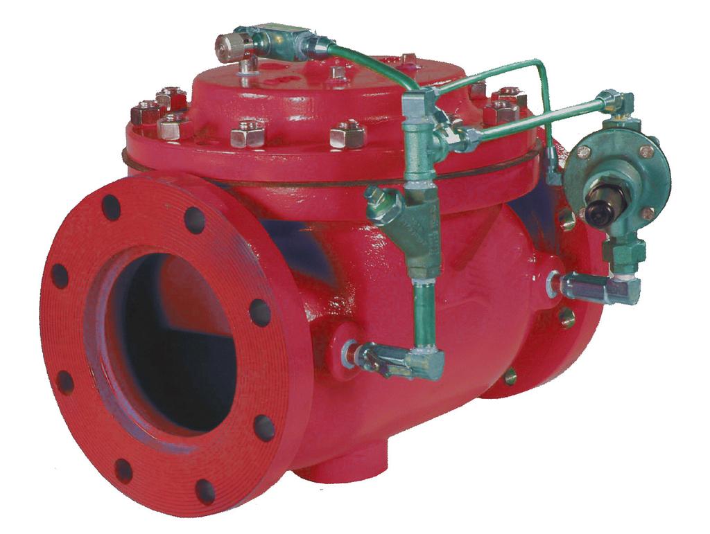 Mark 5108 Series Back Pressure Regulating Valves In many liquid piping systems, it is vital that line pressure is maintained within relatively narrow limits. The Mark 5108 is designed to do just that.