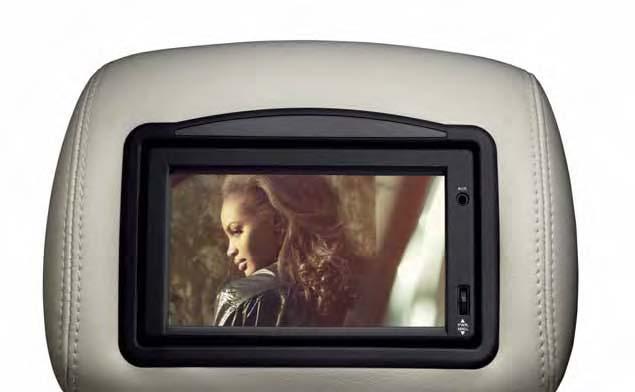 Rear Screen Connectivity System Top quality rear seat entertainment is provided by the Rear Screen Connectivity System which comprises two 5.