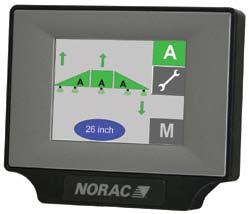 These include the NORAC ECHO, John Deere GS2 /GS3 and Case AFS Pro 600, as well as Kverneland Group s IsoMatch Tellus and Tellus VT displays.