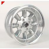 .. RS-BMW-002 RS-BMW-003-1 Silver polished 6x13 Minilite style wheel for BMW
