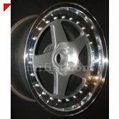 .. RS-BMW-006 RS-BMW-007 Silver polished 9x13 Minilite style wheel for BMW .