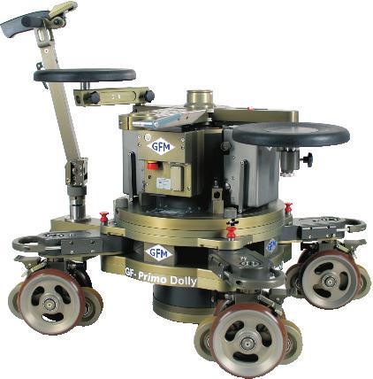 One electromechanical column with a choice of two base dollies GFM proudly presents Toni Tundo's latest dolly