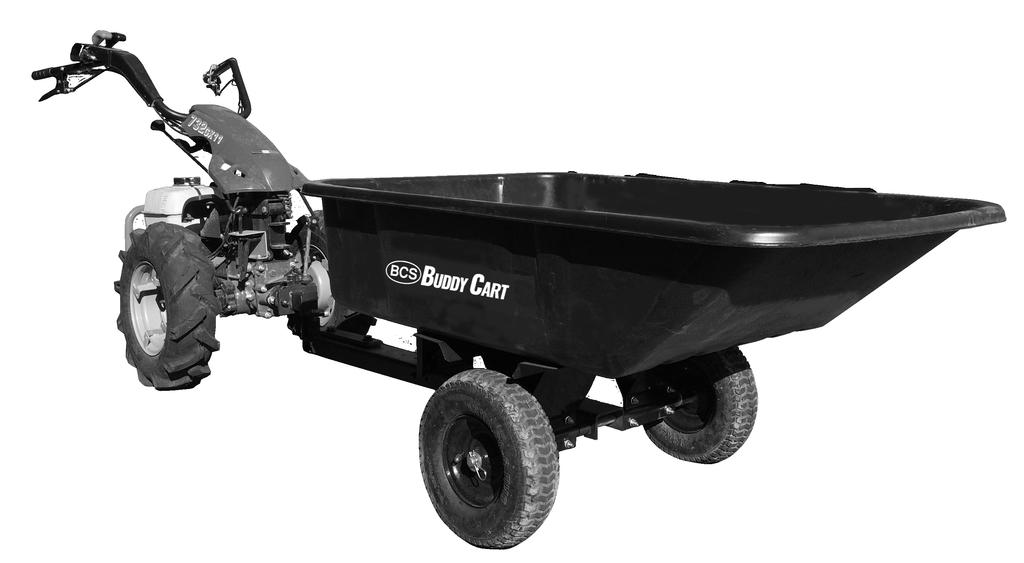 OWNER OPERATOR S MANUAL BCS Buddy Cart 92193040 Manual P/N: 6000181 Revision: