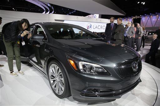 LaCrosse at the Los Angeles Auto Show on  (AP Photo/Chris Carlson) The