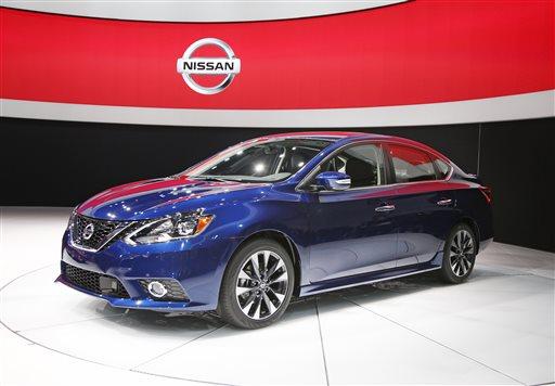 Photo/Chris Carlson) The 2016 Nissan Sentra is debuted during the Los