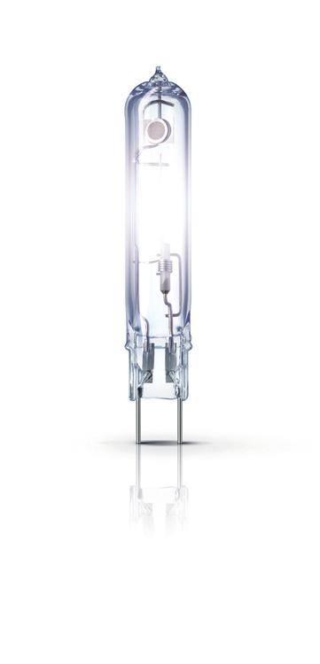 Perfect sparkle, unrivalled efficiency MASTERColour CDM-TC Elite Compact, single-ended, very high-efficiency, long-life ceramic metal-halide discharge lamp producing crisp white sparkling light with