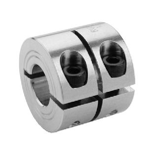 Double Wide One Piece Split (Clamp Type) Metric & Inch Ruland s double width collars in one piece clamp design in are available in steel and stainless steel.