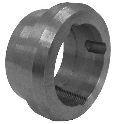 Weld-On Hubs Weld-On Hubs are made of steel, drilled, tapped and taper bored to receive Tapered Bushings.