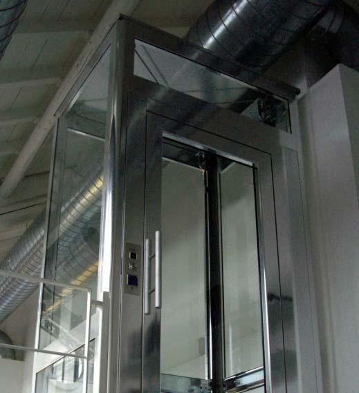 ) Door canopy with transparent glass Iron structure Glass: 5 mm + 0,76