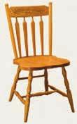 Arrowback Arm Chair 36 H x 24 W x 21 D 27 AH x