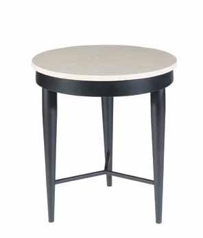 with Crema Marfil Stone Top ACD-2402-01 Lisa Oval Cocktail