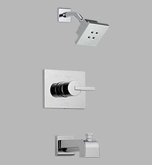 TUB/SHOWER Mirabelle MIRU1714WH Undermount Lavatory Sink; White; 17" W x 14" L Interior; Vitreous China W/ Concealed Front Overflow Delta D553LF