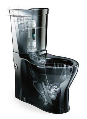 Gravity Dual Flush Technology Exceptional water saving and contemporary styling. KOHLER toilets with Dual Flush technology combine exceptional water conservation and outstanding flushing performance.