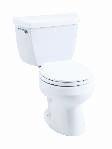 Odeon two-piece toilet in White and Biscuit Candide two-piece toilet in White K-8766T K-8766T-S K-8711T K-8711T-S