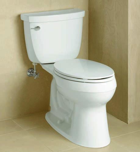 Archer Comfort Height toilet K-3517 and Cachet Quiet-Close
