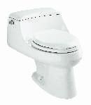toilet in White 699 x 476 x 679 mm K-3323T-0 S-trap 305 mm San Raphael one-piece