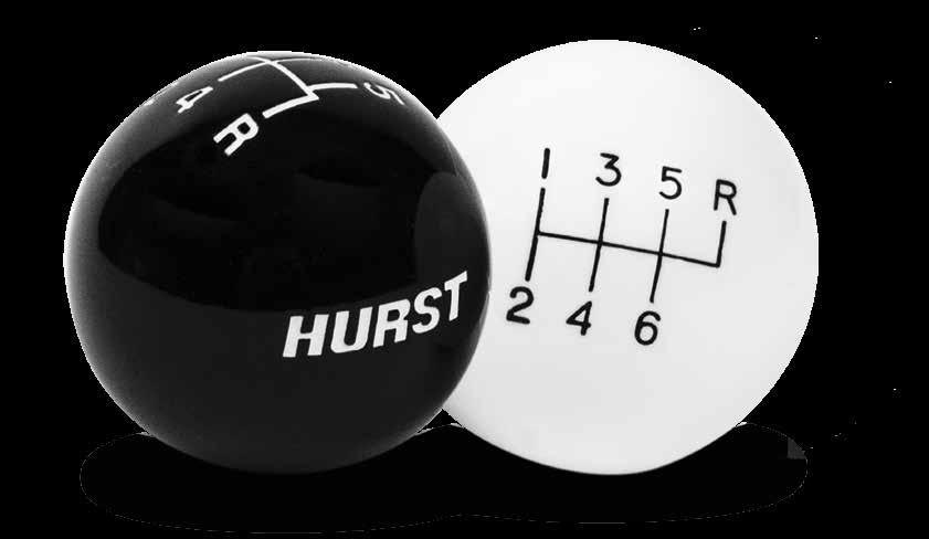 CLASSIC HURST SHIFTER KNOBS ABOUT CLASSIC HURST SHIFTER KNOBS The classic look and feel of the Hurst shift knob is still at the top of its game.
