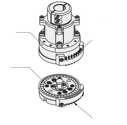 When using an auto switch, position the auto switch in relation to the magnet fitted on the tool adapter in accordance with the figure below.