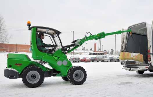 Buckets, material handling Telescoping jib boom The hydraulic telescoping jib boom is a very efficient and versatile tool in all lifting jobs on the work site.