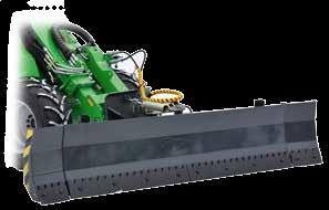 Property maintenance Dozer blade 2500 Equipped with hydraulic blade turning, Avant dozer blade is the ideal tool for snow removal, earthmoving and similar jobs where the materials must be dozed away