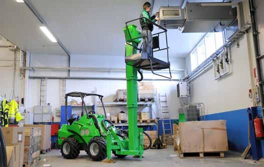 An inexpensive access platform with 197 working height Safe and legal way to do building repairs, painting, light bulb changes etc.
