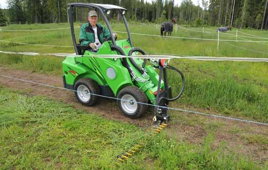 Ground care Cutting bar A simple cutting bar for cutting hay, grass and