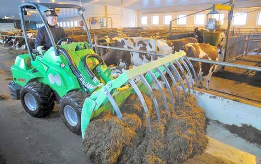 Farming XL Silage grab The larger silage grab series is intended for Avant 500, 600 and 700 series loaders, with three different widths
