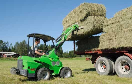 Farming Bale fork With the round bale