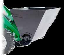 Straw blower bucket With the straw blower bucket you can distribute straw quickly and easily to the cow stalls by driving with your Avant.