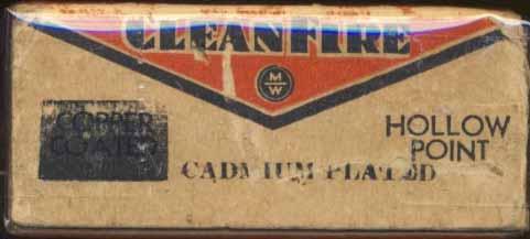 Second "CleanFire" Issues (with CARTRIDGES on the top) LR-l.22 LONG RIFLE (STANDARD VELOCITY). "GREASED BULLETS".