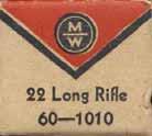 Third "CleanFire" Issues (with WARD'S on the top) LR-l.22 LONG RIFLE (STANDARD VELOCITY).