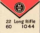 The Western Cartridge Company produced the below W.R.F. loadings on a contract basis and probably shipped them to Federal for packaging and distribution. WRF-1.22 WIN. RIM FIRE (STANDARD VELOCITY).