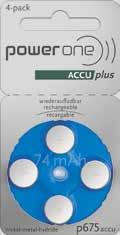 With the pocketcharger, you can fully recharge one or two ACCU plus