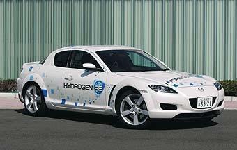 Hydrogen-Internal Combustion Mazda Hydrogen Rotary RX-8 Dual fuel system (hydrogen/gasoline) Currently in test phase May be sold commercially in 2 years Hydrogen tank in trunk Challenges: