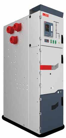 SWITCHGEAR CHARACTERISTICS e²alpha switchgear belongs to the group of modern, four-compartment indoor MV switchgears suitable for wall- or self standing installation.