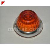 .. Clear front right turn light lens for Opel GT models. This item is made to 100% OEM specs... Prewar 46 x46 mm Red Tail.
