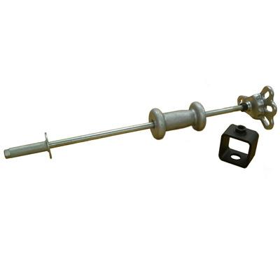 OT-202P FRONT WHEEL DRIVE AXLE PULLER Simply secure shaft through opening in the adapter to remove the half shaft from CV joints on most forward vehicles.