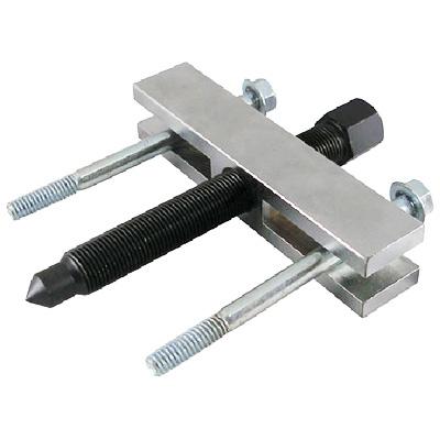 OT-226 TIMING GEAR PULLER Removes timing gears and other gears with tapped holes. Drop forged yoke is plated to resist corrosion. Heat treated center screw. Includes two 5/16" x 4 bolts.
