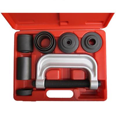 OT-236A BALL JOINT & U-JOINT SERVICE SET With 4x4 ADAPTORS Special designed for the removal and installation of press fit parts, such as ball joints, universal joints and truck break anchor pins,