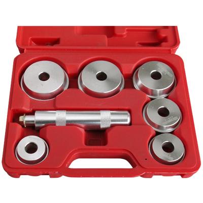 OT-260 BEARING RACE & SEAL DRIVER SET Quickly and easily installs wheel bearing races & seals without destruction to race or axle housing. Set includes six discs to it common bearing sizes: 1.565", 1.