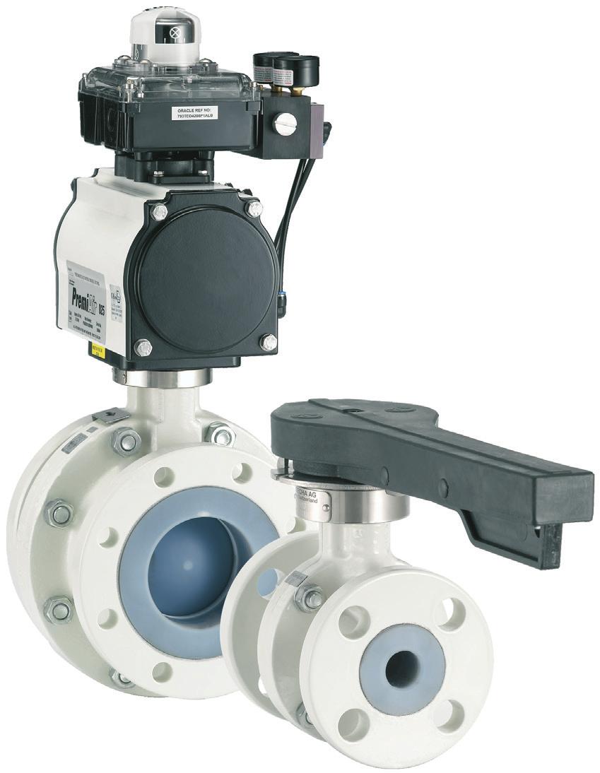 These PFA lined ball valves are used in a wide variety of applications in many industries FEATURES GENERAL APPLICATION The valves are ideally suited for corrosive applications, requiring reliable
