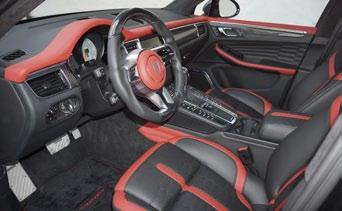 MANSORY INTERIOR OPTIONS FOR YOUR PORSCHE MACAN Sport steering wheel with MANSORY