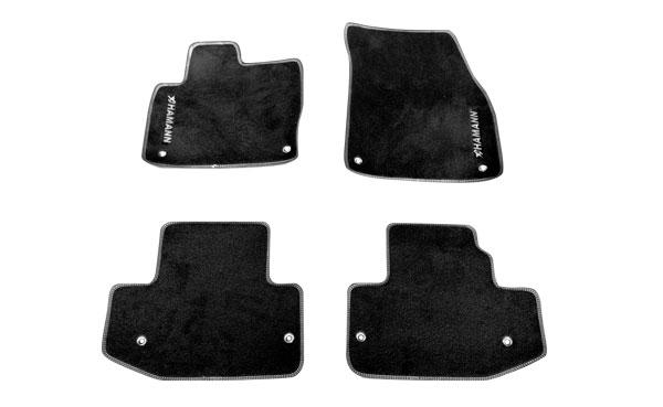 Accessories Exclusive floormat set for Range Rover Evoque Cabriolet for lefthand drive