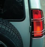 The front light guards incorporate a power wash cut out designed to ensure the vehicle s headlamp washers are not impeded.