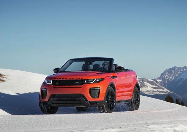 Experience Land Rover Approved Accessories Your Range Rover Evoque Convertible is designed to tackle every journey with complete confidence.