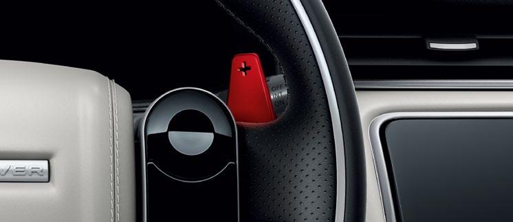 INTERIOR STYLING Gearshift Paddles Aluminium Red Finish Complete the look and feel of your steering wheel with premium aluminium